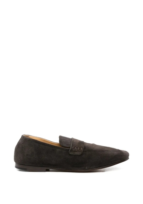 Henderson Baracco Victor leather loafers - Brown