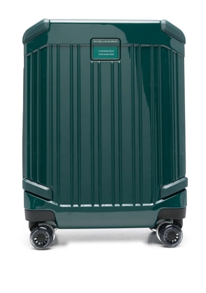 PIQUADRO four-weel cabin suitcase - Green