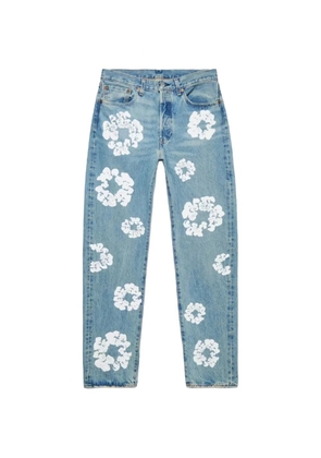Denim Tears x Levi's wreath bootcut jeans - Blue