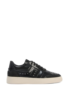 Giuseppe Zanotti studded leather sneakers - Black