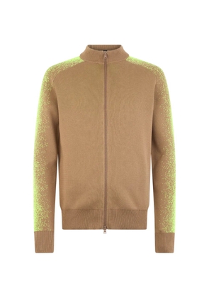 Herno zip-up high-neck cardigan - Neutrals