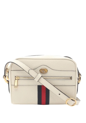 Gucci Pre-Owned 2016-2026 Mini Leather Ophidia crossbody bag - Neutrals