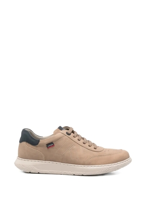 callaghan lace-up leather sneakers - Neutrals