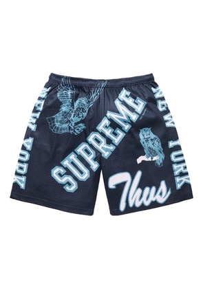 Supreme Varsity mesh shorts - Blue