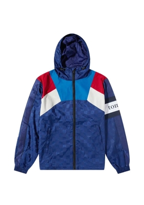 Tommy Hilfiger printed hooded jacket - Blue