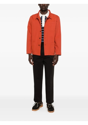 USKEES chest-pocket shirt jacket - Orange
