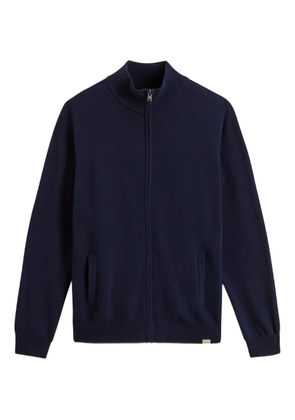 Woolrich wool zip-up cardigan - Blue