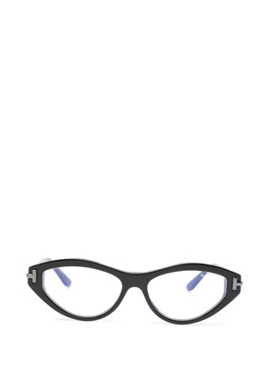 TOM FORD Eyewear logo-detail glasses - Black