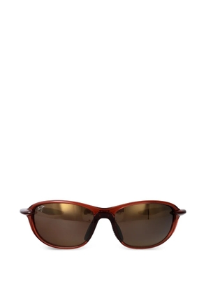 Maui Jim Ho’okipa oval frame sunglasses - Brown