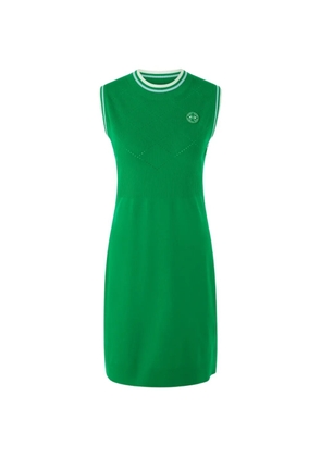 MARCCAIN ribbed detail mini dress - Green