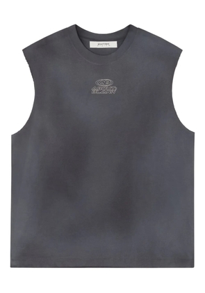 ABOUTBLANK logo-detail sleeveless tank top - Grey