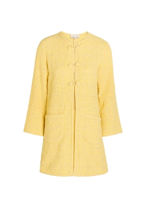 LIBEROWE Agnes tweed mini dress - Yellow