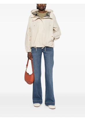 Barbour zip-up hooded jacket - Neutrals