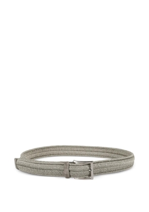 Orciani braided rope belt - Grey