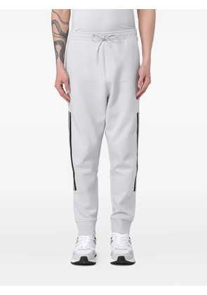 HUGO stripe-detail tracksuit trousers - Grey