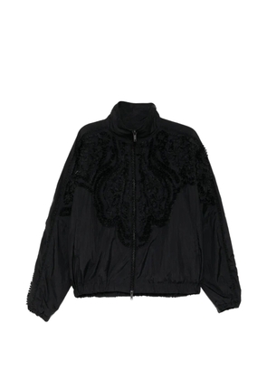 Taakk floral-embroidered jacket - Black