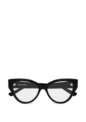 Balenciaga Eyewear logo cat-eye glasses - Black