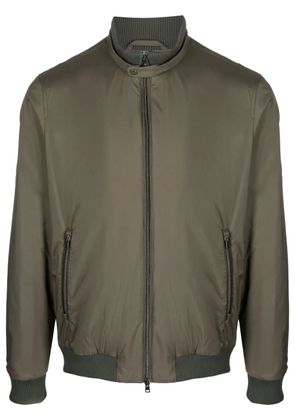 Herno zip-fastening bomber jacket - Green