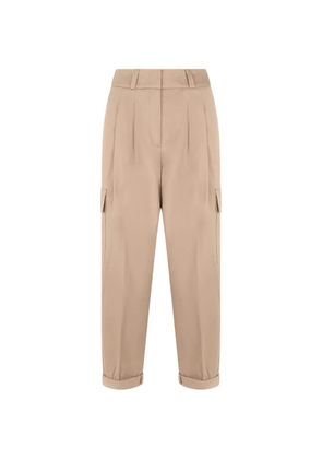 Peserico cuffed-hem cargo pants - Neutrals