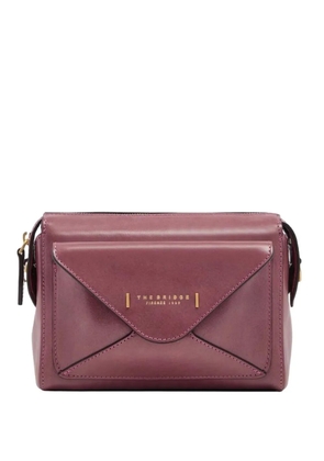 The Bridge logo cross body bag - Purple
