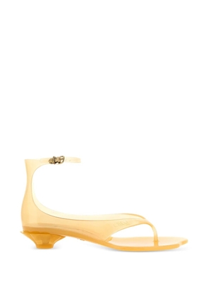 Chloé Jelly adjustable-strap sandals - White