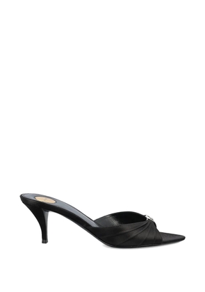 Saint Laurent Jerry logo-appliqué sandals - Black