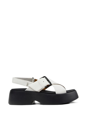 Camper Tasha leather sandals - White