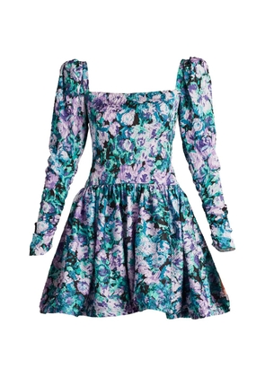 Tadashi Shoji Harlym floral mini dress - Blue