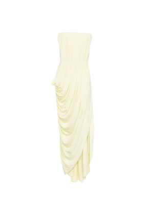 Stella McCartney draped midi dress - Yellow