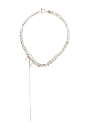 Justine Clenquet palladium-plated chain-link necklace - Silver
