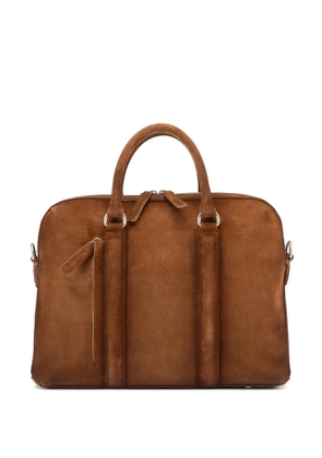 Officine Creative QUENTIN 019 leather briefcase - Brown