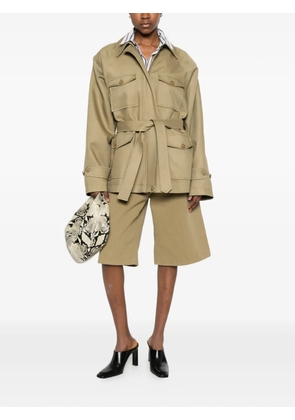 The Frankie Shop Kella padded utility jacket - Green