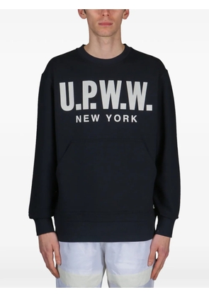 UPWW insert crewneck sweatshirt - Blue