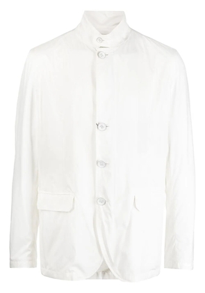 Herno button-front high neck jacket - White