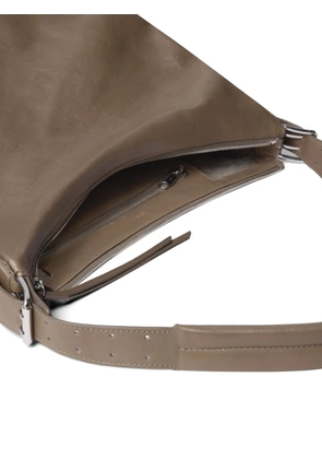 LEMAIRE belted leather bag - Brown