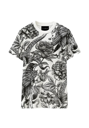 John Richmond floral-print T-shirt - White