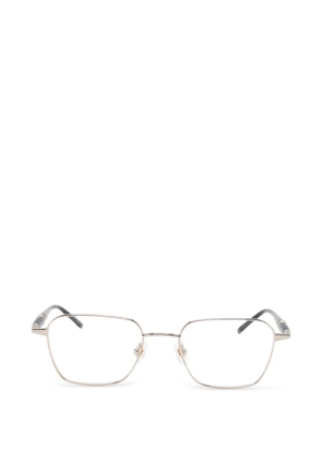 Montblanc browline square-frame glasses - Gold