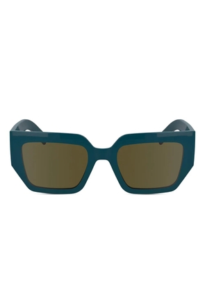Karl Lagerfeld logo-embossed sunglasses - Blue