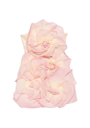 Aje Johanna floral-appliqué mini dress - Pink