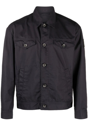 Herno button-up denim jacket - Blue