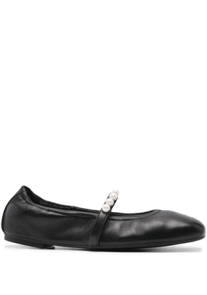 Stuart Weitzman Goldie ballerina shoes - Black