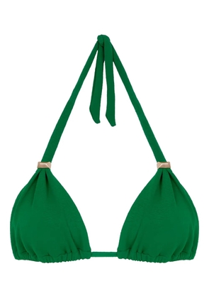 Lenny Niemeyer triangle-ring bikini - Green