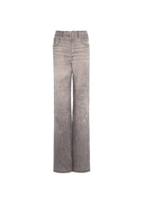 Barrie trompe-l’œil flared jeans - Grey