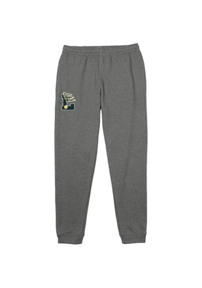 Lacoste logo-patch track pants - Grey