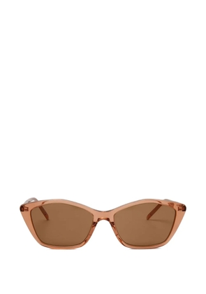 Saint Laurent Eyewear cat-eye sunglasses - Neutrals