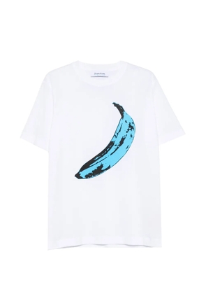 Études Studio banana-print T-shirt - White