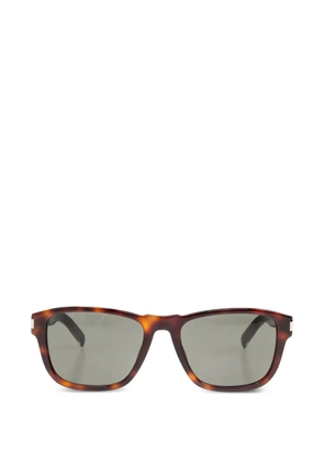 Saint Laurent square-shape sunglasses - Brown