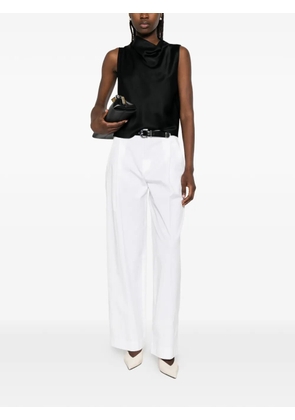 Vince cowl-neck sleeveless top - Black