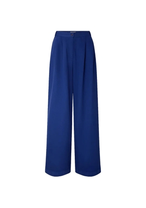 Sessùn Tamayo button-fastening pants - Blue