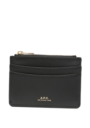 A.P.C. zip wallet - Black